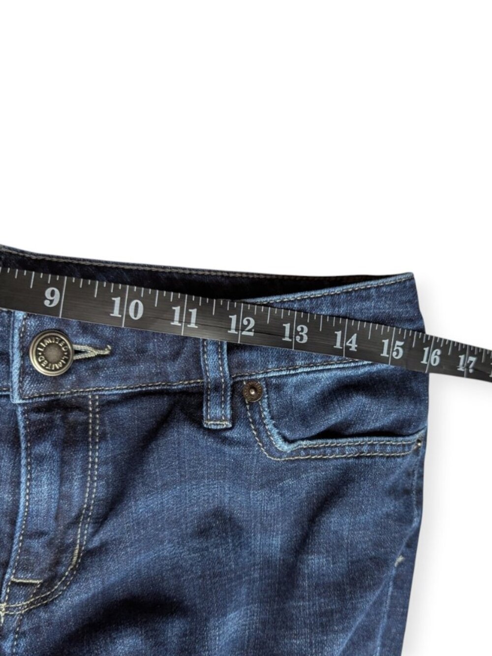 The Limited 678 Bootcut Dark Wash Jeans Womens Size 8L - Picture 11 of 16